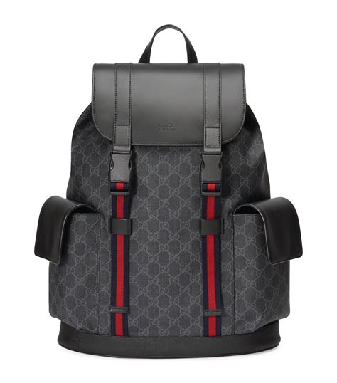 gucci backpack male|luxury leather backpacks for men.